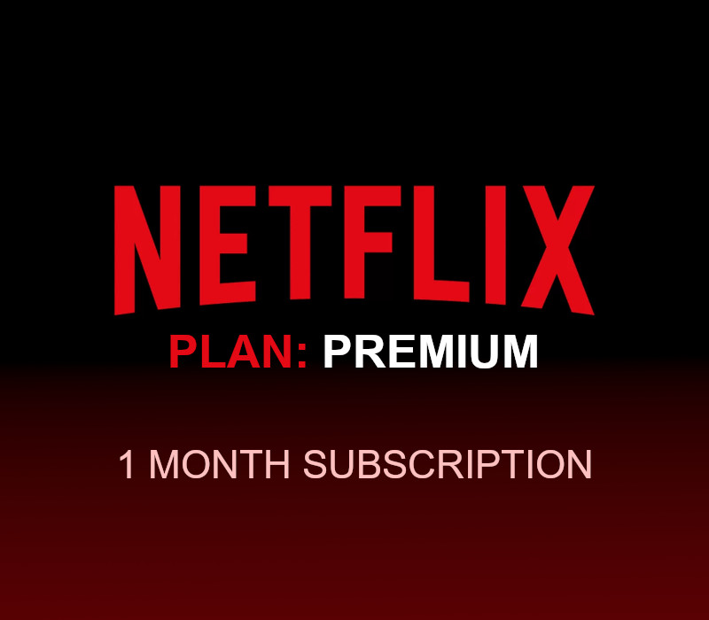 Netflix Premium (4K) - 1 Month